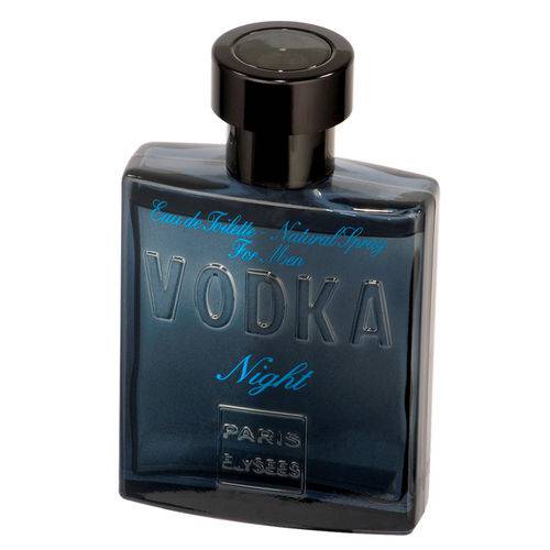 Tamanhos, Medidas e Dimensões do produto Vodka Night Paris Elysees - Perfume Masculino - Eau de Toilette - 100ml