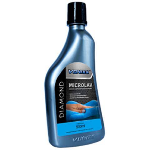 Tamanhos, Medidas e Dimensões do produto Vonixx Shampoo Limpador para Microfibra Microlav 500ml