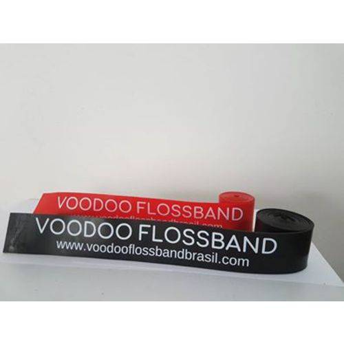 Tamanhos, Medidas e Dimensões do produto Voodoo Flossband - Banda Elástica para Prevenção e Tratamento de Lesões Musculares em Atletas