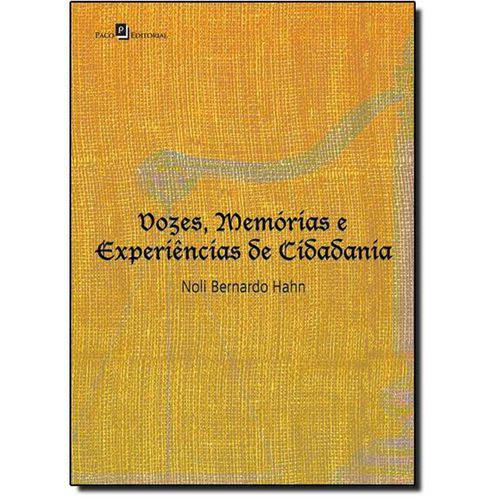 Tamanhos, Medidas e Dimensões do produto Vozes Memorias e Experiencias de Cidadania - Paco