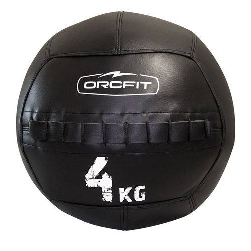 Tamanhos, Medidas e Dimensões do produto Wall Ball Profissional Pu C/ Costura Dupla 04kg - Orcfit