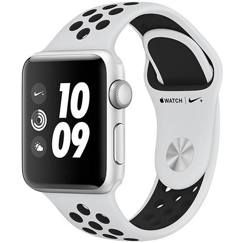 Tamanhos, Medidas e Dimensões do produto Watch Nike+ GPS 38mm Prata - Apple