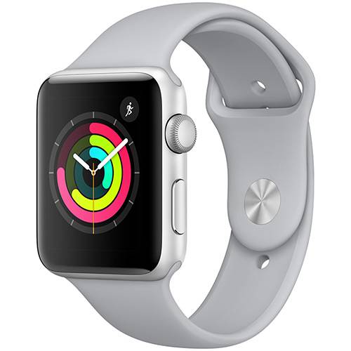 Tamanhos, Medidas e Dimensões do produto Watch Series 3 42mm Prata - Apple