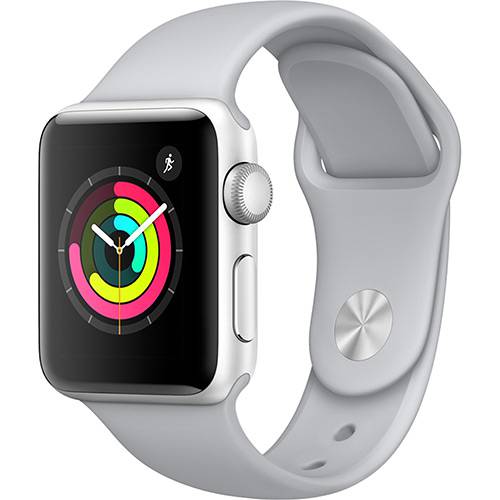 Tamanhos, Medidas e Dimensões do produto Watch Series 3 38mm Prata - Apple