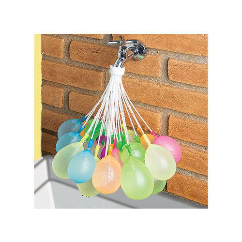 Tamanhos, Medidas e Dimensões do produto Water Balloon com 70 Balões Bexigas de Água 9101 Braskit