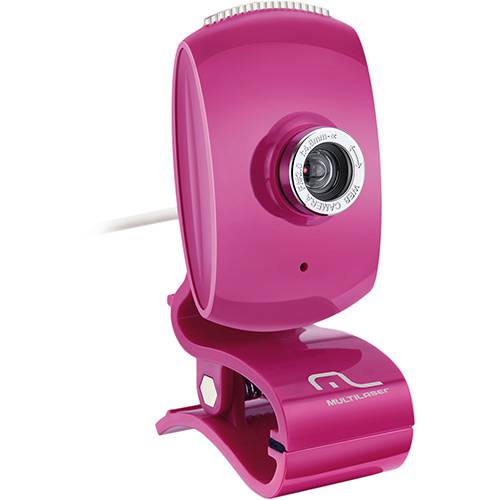 Tamanhos, Medidas e Dimensões do produto Webcam Plug&Play Pink Piano WC048 - Multilaser