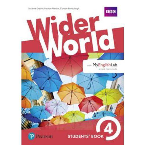 Tamanhos, Medidas e Dimensões do produto Wider World 4 Sb With Myenglishlab Pack - 1st Ed