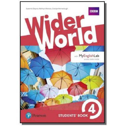 Tamanhos, Medidas e Dimensões do produto Wider World 4 Students Book With Myenglishlab Pack