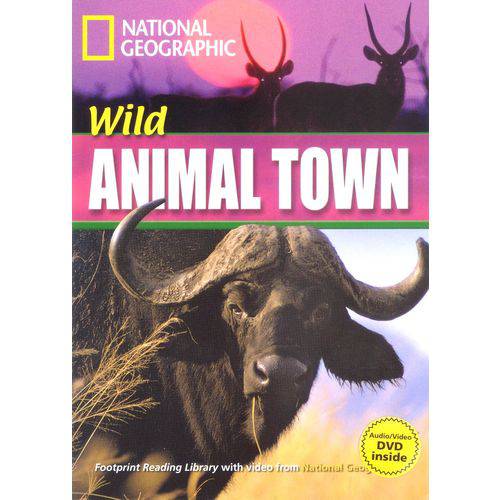 Tamanhos, Medidas e Dimensões do produto Wild Animal Town - Footprint Reading Library - British English - Level 4 - Book