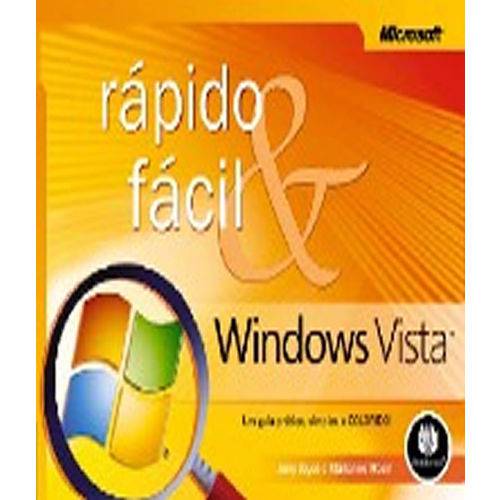 Tamanhos, Medidas e Dimensões do produto Windows Vista - Rapido e Facil