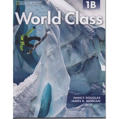 Tamanhos, Medidas e Dimensões do produto World Class 1b - Student's Book With Cd-rom - National Geographic Learning - Cengage