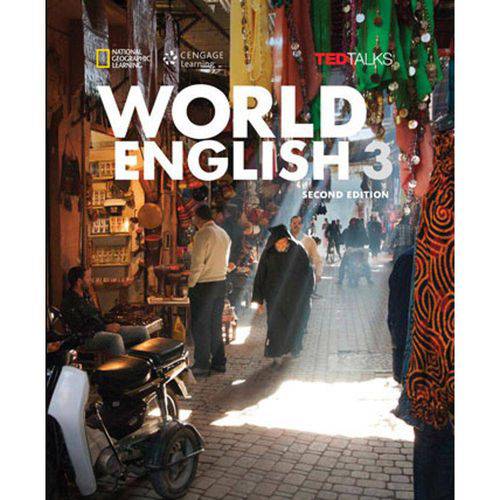 Tamanhos, Medidas e Dimensões do produto World English 3 - Student's Book With CD-ROM - Second Edition - National Geographic Learning - Cenga