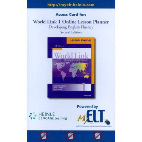 Tamanhos, Medidas e Dimensões do produto World Link 1 Online Lesson Planner - 2nd Ed