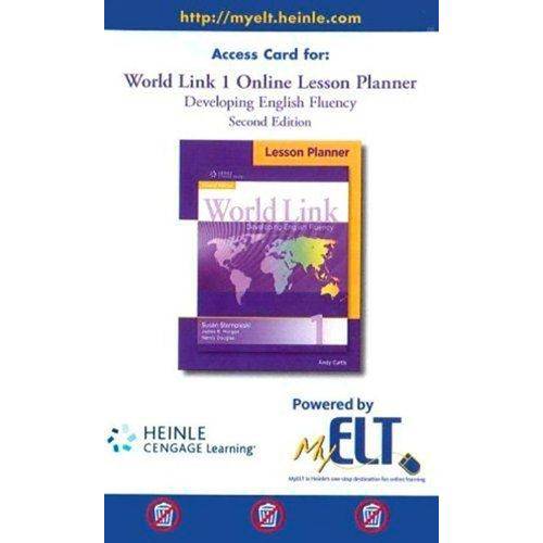 Tamanhos, Medidas e Dimensões do produto World Link 2nd Edition Book 1 - Online Lesson Planner