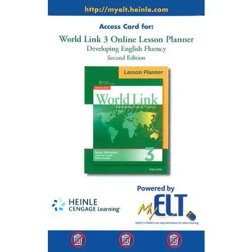 Tamanhos, Medidas e Dimensões do produto World Link 2nd Edition Book 3 - Online Lesson Planner