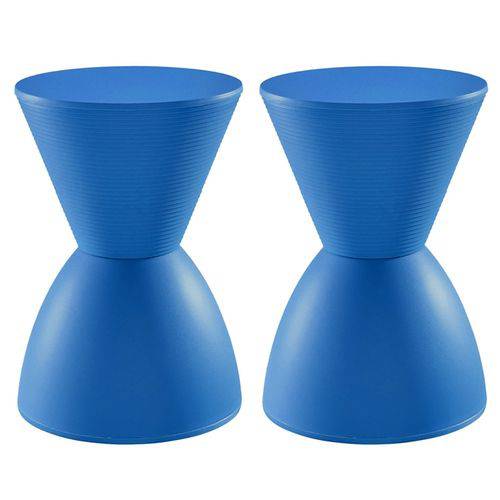 Tamanhos, Medidas e Dimensões do produto 2 X Banquetas Tub - Prince - Azul