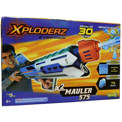 Tamanhos, Medidas e Dimensões do produto Xploderz X2 Mauler - Sunny Brinquedos