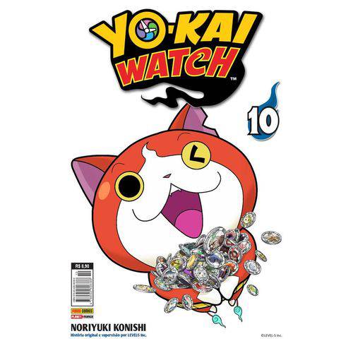 Tamanhos, Medidas e Dimensões do produto Yo Kai Watch 10 - Panini