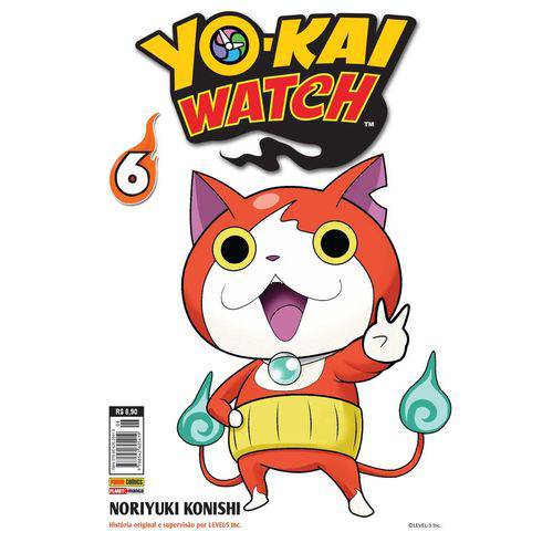 Tamanhos, Medidas e Dimensões do produto Yo Kai Watch 6 - Panini