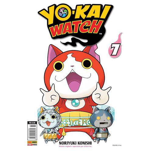 Tamanhos, Medidas e Dimensões do produto Yo Kai Watch 7 - Panini
