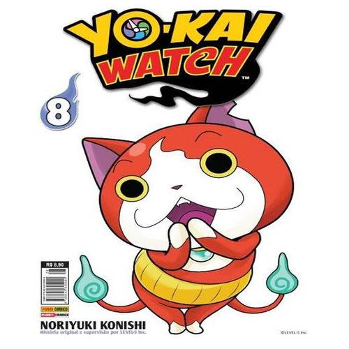 Tamanhos, Medidas e Dimensões do produto Yo-kai Watch - Vol 08