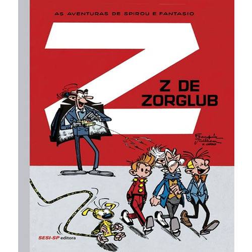 Tamanhos, Medidas e Dimensões do produto Z de Zorglub - as Aventuras Spirou e Fantasio