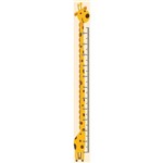 Adesivo Autocolante Régua de Crescimento Infantil Girafa 15cm X 1,5m