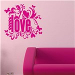 Adesivo de Parede - Love, Amor - N1001