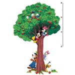 Adesivo de Parede Mickey & Amigos Peel & Stick Growth Chart Roommates Marrom/Verde (101,6x45,7cm)
