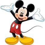 Adesivo de Parede Mickey Mouse & Friends Roommates/Disney Haus For Fun Colorido (101,6x45,7cm)