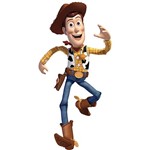Adesivo de Parede Toy Story Woody Giant Peel & Stick Wall Decal Roommates Amarelo/Jeans/Marrom (101,6x45,7cm)