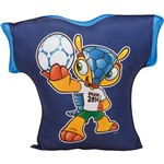 Almofada Camiseta Azul Mascote Português