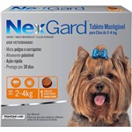 NexGard - Cães 2 a 4kg - 3 Unidades