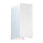 Arandela Brick de Metal Branco - Bella Iluminação