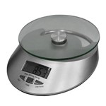 Balança Digital para Cozinha com Relógio Ke-4 Ligação