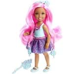 Barbie Chelsea Penteados Mágicos Barbie Long Hair Chelsea Azul - Mattel