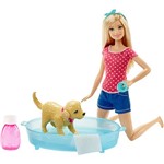 Barbie Família Cachorrinho Banho - Mattel