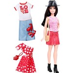Boneca Barbie Básica Rosa Glitz - Mattel
