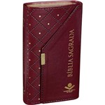 Biblia Sagrada - Carteira Cor Vinho - Sbb