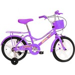 Bicicleta Feminina Monark Brisa Aro 16 Violeta