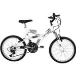 Bicicleta Infantil Polimet MTB Aro 20 Feminina - Branco