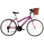 Bicicleta Track Week 200 Plus Aro 26 Alumínio 21 Marchas - Pink Metálico