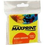 Bloco Adesivo Maxprint Médio Neon 3 Cores: Amarelo/ Verde / Rosa (76x76mm) - 150 Folhas