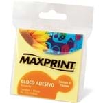 Bloco Adesivo Médio Amarelo Maxprint - C/ 100 Folhas - Rio Branco