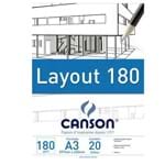 Bloco Canson A3 Branco 50 Folhas Layout