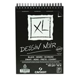 Bloco Desenho Canson Xl Dessin Noir A4 150gr 40fls