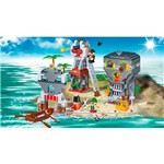 Brinquedo de Montar Banbao Piratas Batalha na Ilha 440 Pecas Ref.: 8708