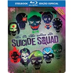 Esquadrão Suicida - Steelbook - 2 Discos Blu-Ray