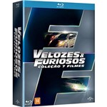 Blu-ray - Velozes e Furiosos - Coleção 7 Filmes (7 Discos)