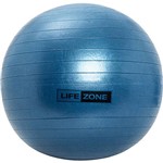 Bola de Pilates Azul 65cm com Bomba - Life Zone